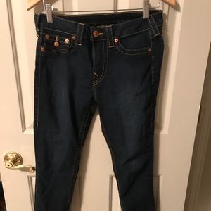 Vguc Sz 30 True Religion dark skinny jeans